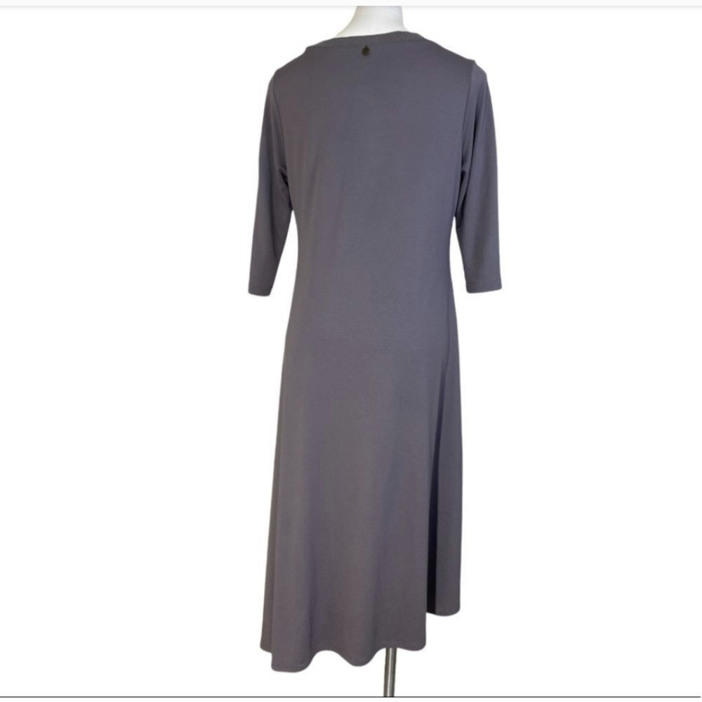 Soft Surroundings gray maxi dress size petite small - Picture 4 of 5